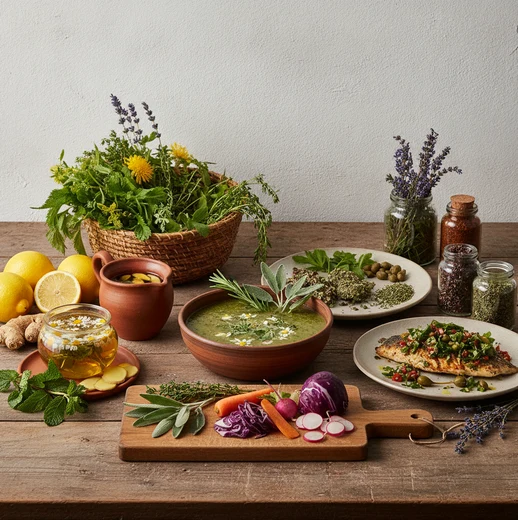 Erbe Mediterranee e Salute: un Approccio Gastronomico al Benessere